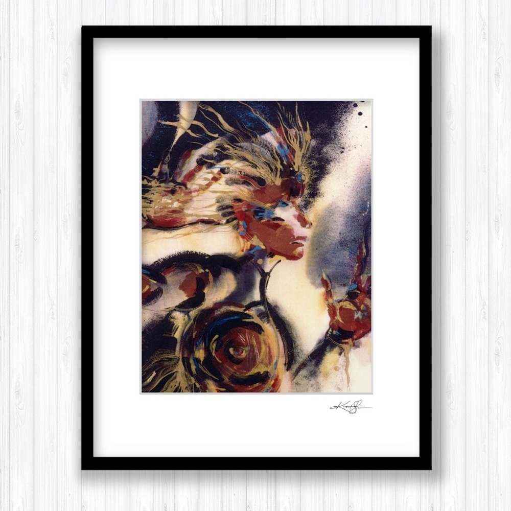 Goddess Art print In 11 x 14 Mat